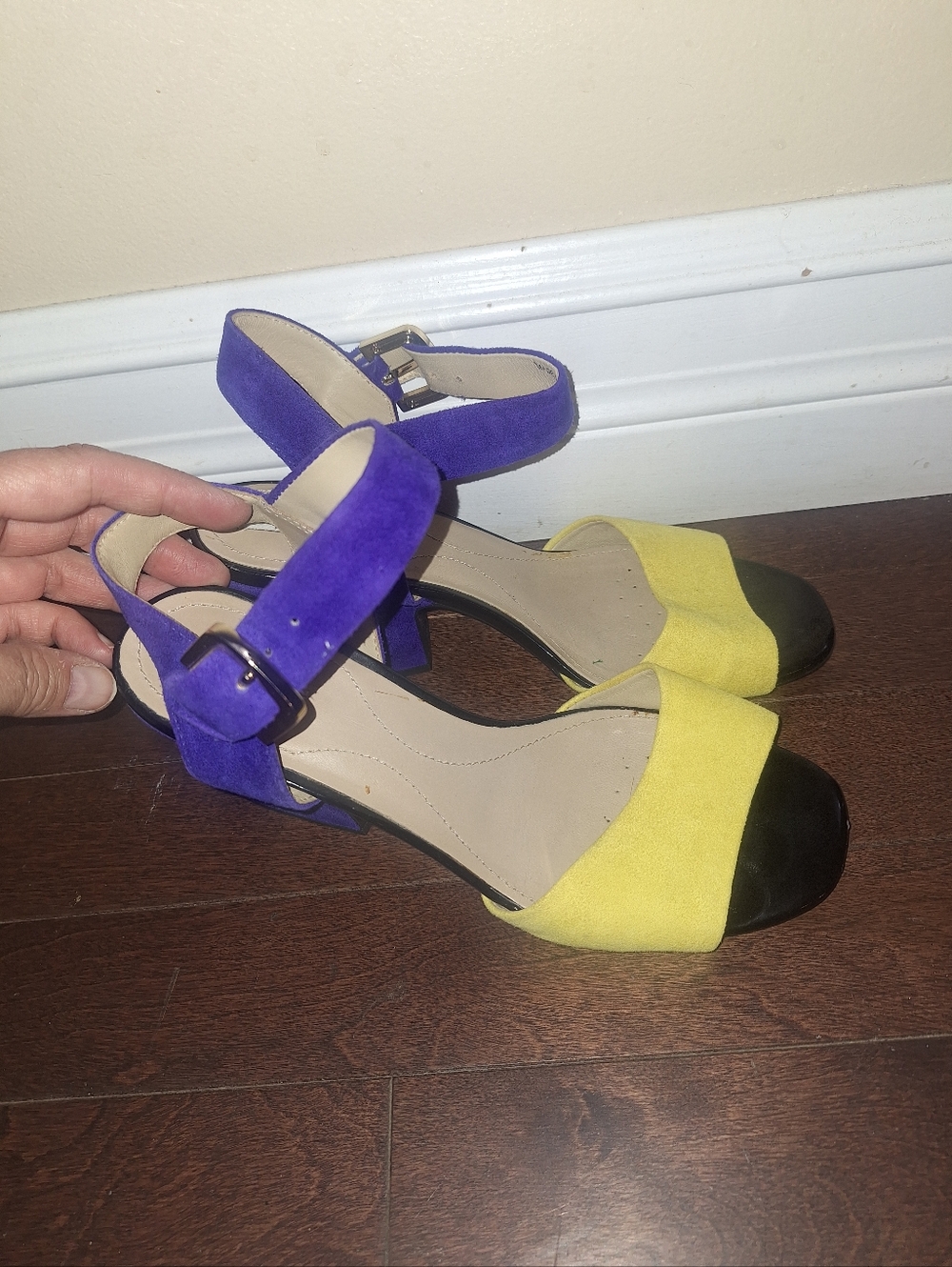 GEOX RESPIRA , SIZE 36 SUEDE SHOES - Picture 4 of 8
